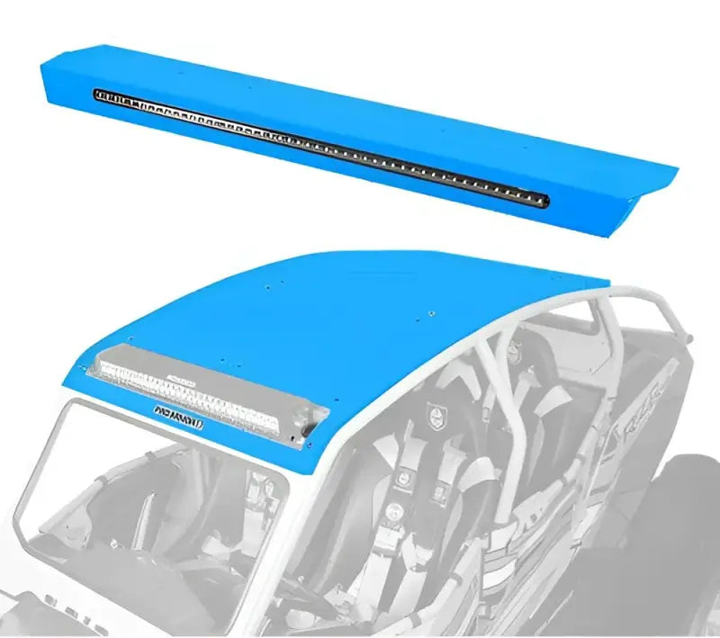 P144R124SB Pro Armor Asylum Roof W/Rr Lightbar Pkt Sky Blue wps-67-14424sb