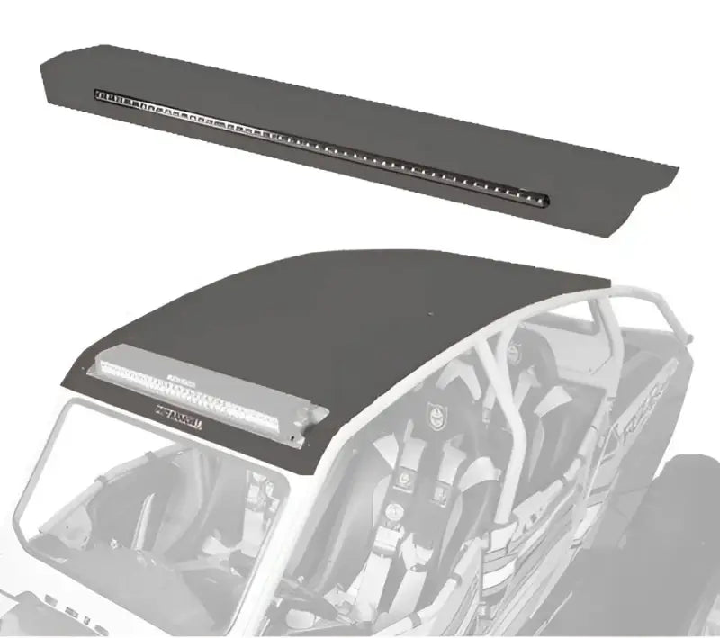 P144R124SG Pro Armor Asylum Roof W/Rr Lightbar Pkt Stealth Grey wps-67-14424sg