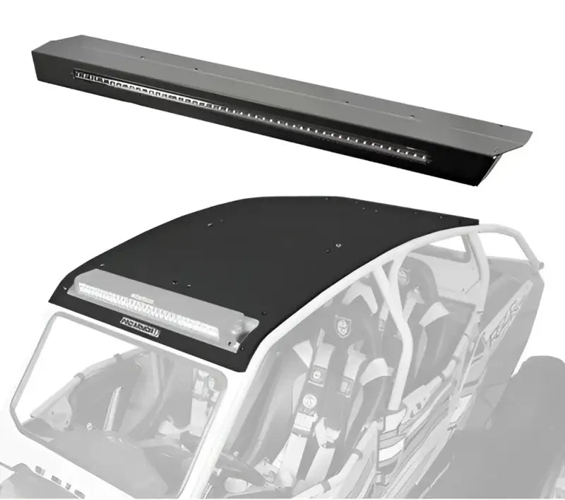 P144R124SLR Pro Armor Asylum Roof W/Rr Lightbar Pkt Solar Black wps-67-14424slr
