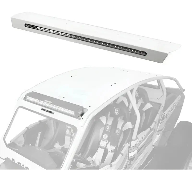 P144R124WH Pro Armor Asylum Roof W/Rr Lightbar Pkt White wps-67-14424wh