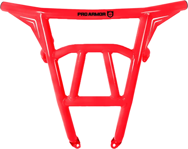 P187P361RD Pro Armor Rear Sport Bumper Red Pol wps-67-87361rd