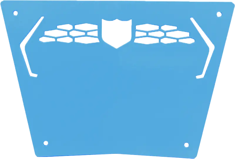 P187P363SB Pro Armor Front Sport Bumper Skid Plate Sky Blue wps-67-87363sb