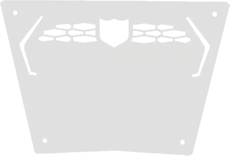 P187P363WH Pro Armor Front Sport Bumper Skid Plate White wps-67-87363wh