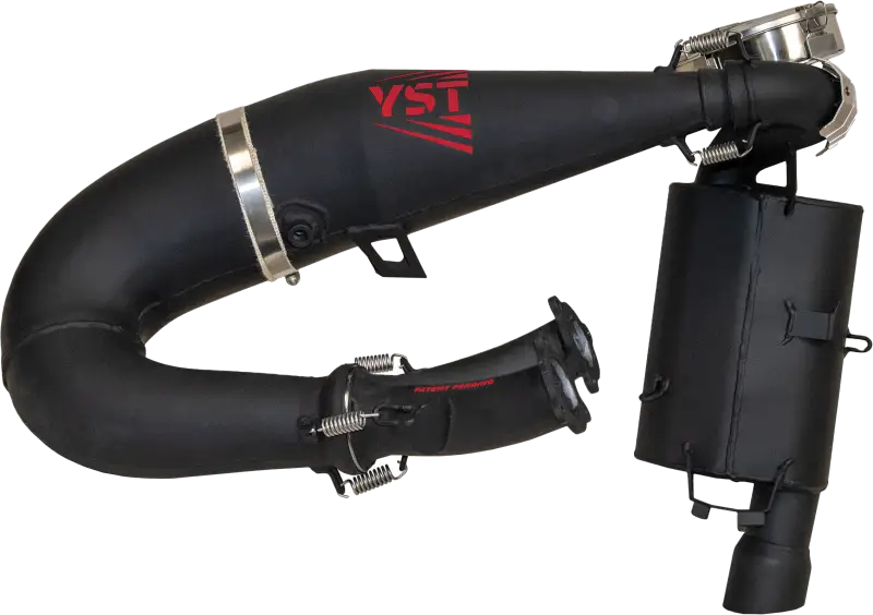 Pol 9R Single Pipe Exhaust Featuring Trail Chef Mount 27-06605tcm