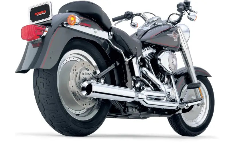 Power Pro HP 2 1 Chrome Exhaust for Softail 2012-2017 82-96117