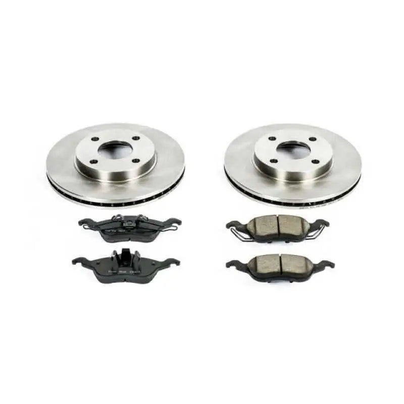 Power Stop 00-04 Ford Focus Front Autospecialty Brake Kit koe1358