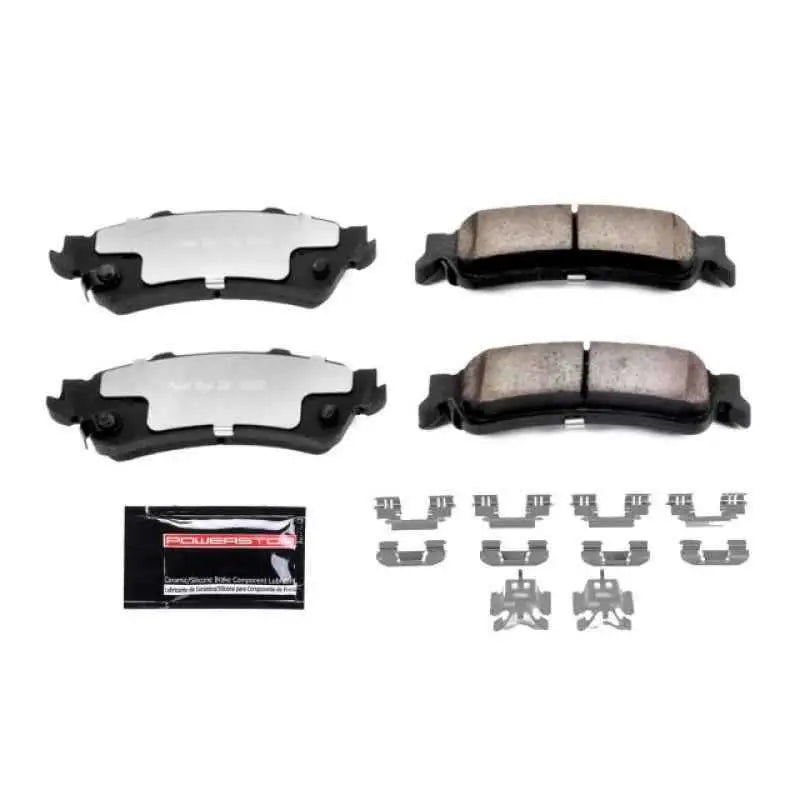 Power Stop 00-05 Cadillac DeVille Rear Z36 Truck & Tow Brake Pads w/Hardware z36-792
