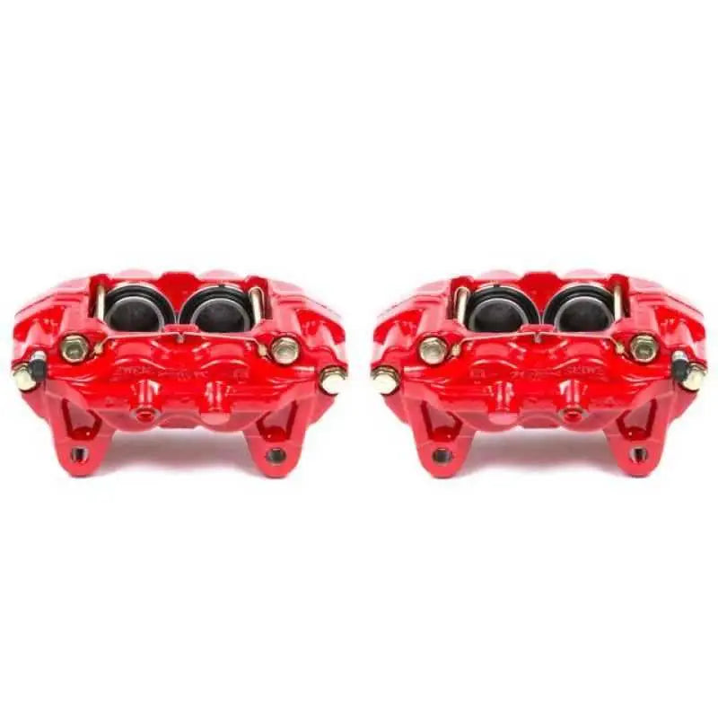 Power Stop 01-03 Toyota Sequoia Front Red Calipers w/o Brackets - Pair s2632