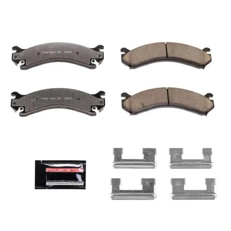 Power Stop 01-06 Chevrolet Silverado 3500 Rear Z36 Truck & Tow Brake Pads w/Hardware z36-909