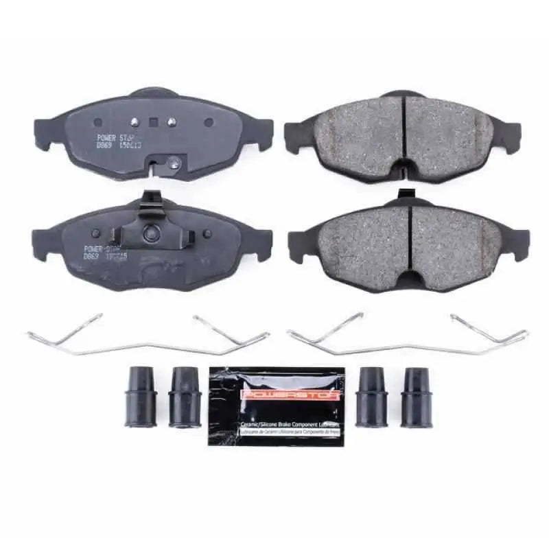 Power Stop 01-06 Chrysler Sebring Front Z23 Evolution Sport Brake Pads w/Hardware z23-869