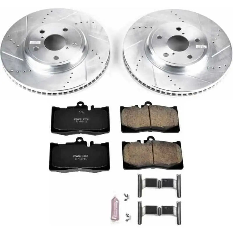 Power Stop 01-06 Lexus LS430 Front Z23 Evolution Sport Brake Kit k2327