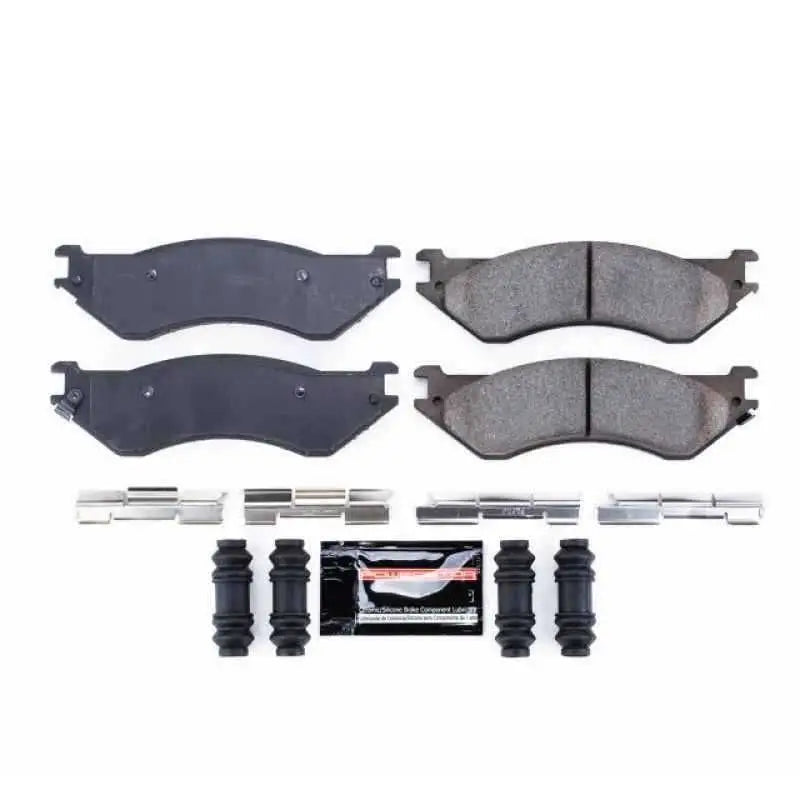 Power Stop 01-08 Dodge Ram 2500 Rear Z23 Evolution Sport Brake Pads w/Hardware z23-702a