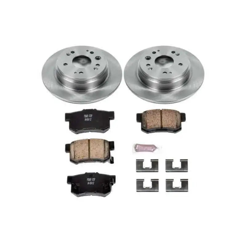 Power Stop 02-04 Honda CR-V Rear Autospecialty Brake Kit koe6172