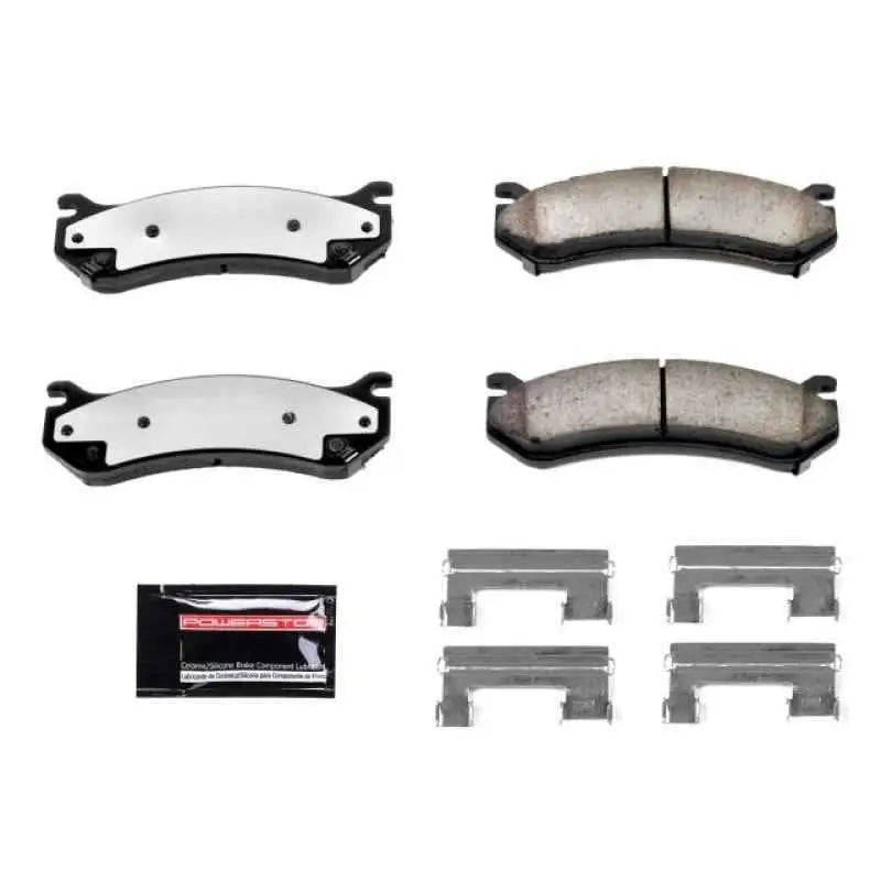 Power Stop 02-06 Cadillac Escalade Front or Rear Z36 Truck & Tow Brake Pads w/Hardware z36-785