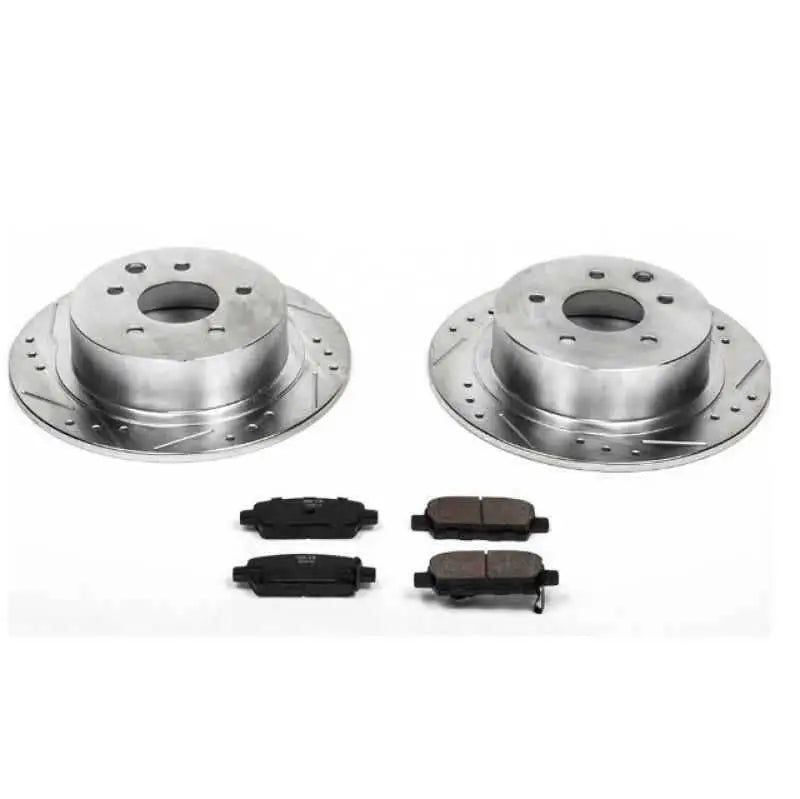 Power Stop 02-06 Nissan Altima Rear Z23 Evolution Sport Brake Kit k098