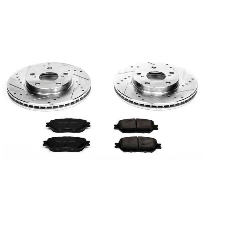 Power Stop 02-06 Toyota Camry Front Z23 Evolution Sport Brake Kit k1064