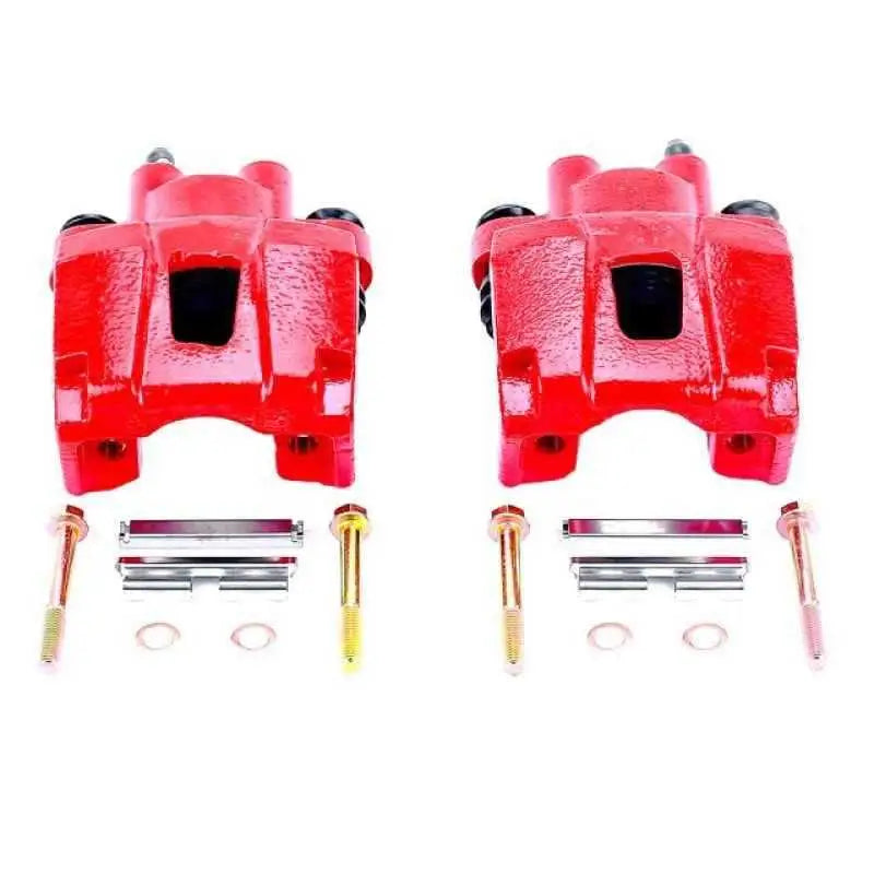 Power Stop 02-10 Ford Explorer Rear Red Calipers w/o Brackets - Pair s4754