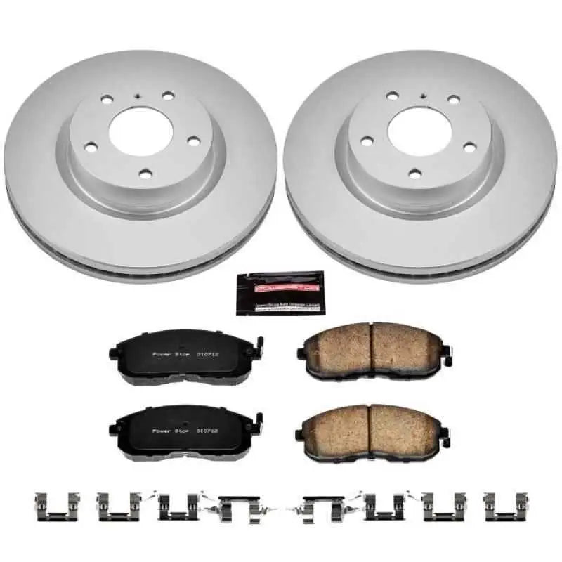 Power Stop 03-05 Infiniti G35 Front Z17 Evolution Geomet Coated Brake Kit crk3140