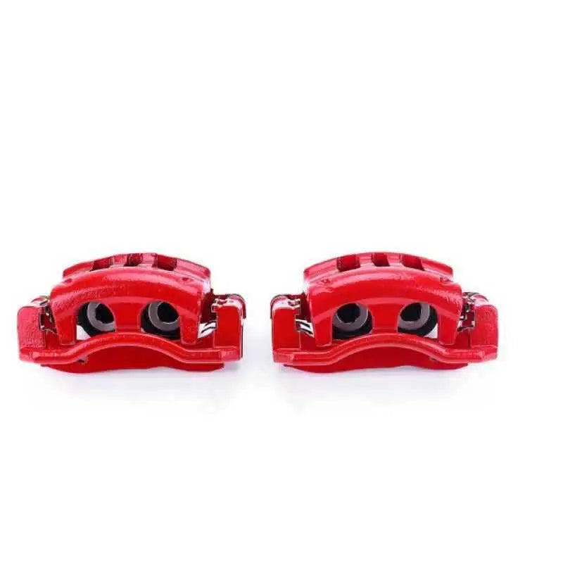 Power Stop 03-11 Ford Crown Victoria Front Red Calipers w/Brackets - Pair s4840