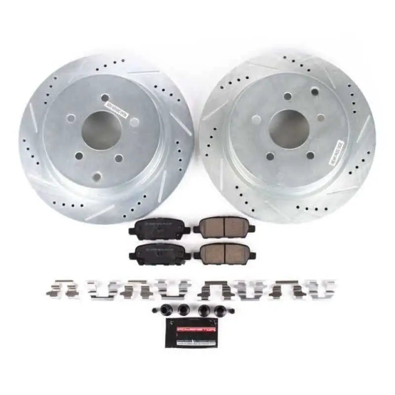 Power Stop 03-12 Infiniti FX35 Rear Z23 Evolution Sport Brake Kit k2427