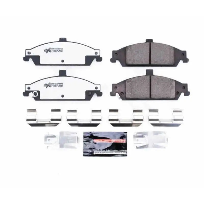 Power Stop 04-05 Chevrolet Classic Front Z26 Extreme Street Brake Pads w/Hardware z26-727