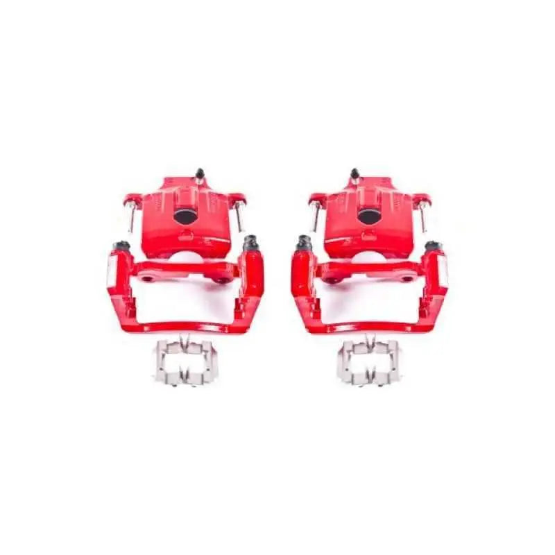 Power Stop 04-07 Buick Rainier Rear Red Calipers w/Brackets - Pair s4804