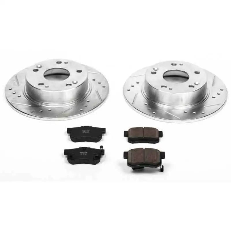 Power Stop 04-08 Acura TSX Rear Z23 Evolution Sport Brake Kit k2391