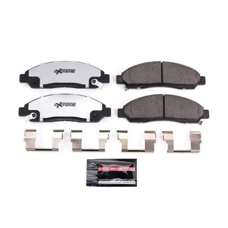 Power Stop 04-08 Chevrolet Colorado Front Z36 Truck & Tow Brake Pads w/Hardware z36-1039