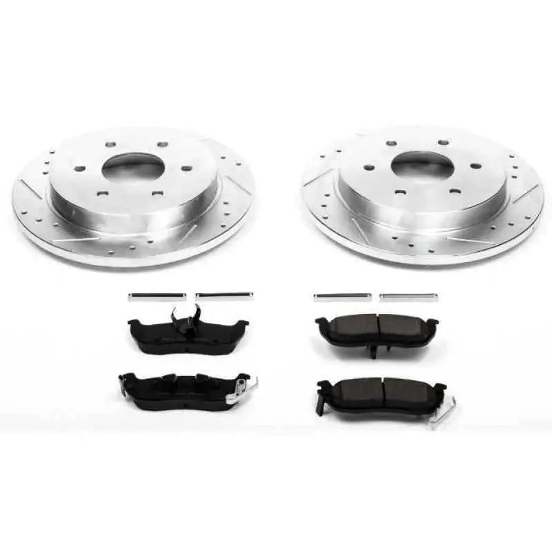 Power Stop 04-10 Infiniti QX56 Rear Z23 Evolution Sport Brake Kit k2445