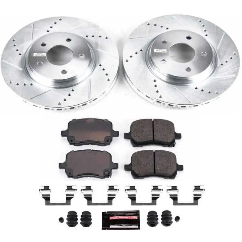Power Stop 05-06 Chevrolet Cobalt Front Z23 Evolution Sport Brake Kit k1610