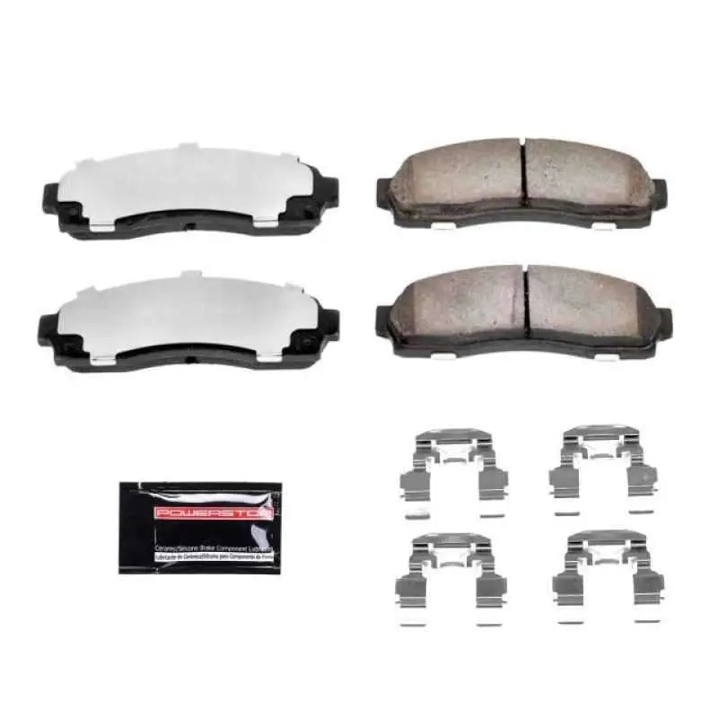 Power Stop 05-06 Chevrolet Equinox Front Z36 Truck & Tow Brake Pads w/Hardware z36-833