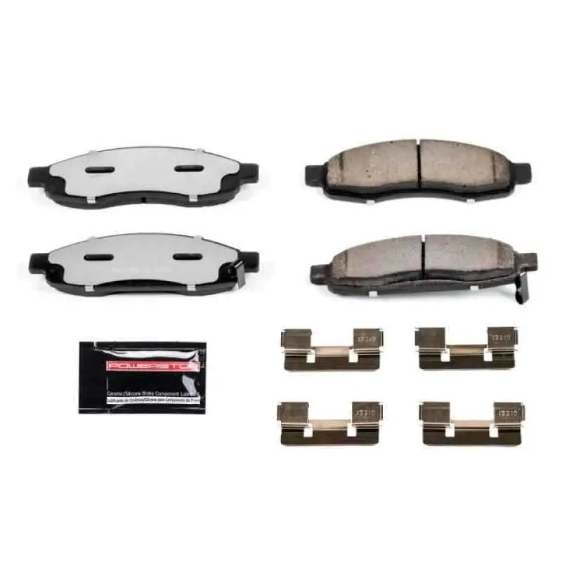 Power Stop 05-06 Infiniti QX56 Front Z36 Truck & Tow Brake Pads w/Hardware z36-1183