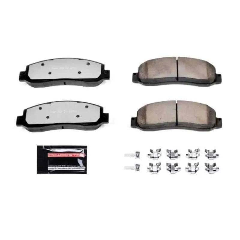 Power Stop 05-08 Ford F-250 Super Duty Front Z36 Truck & Tow Brake Pads w/Hardware z36-1069