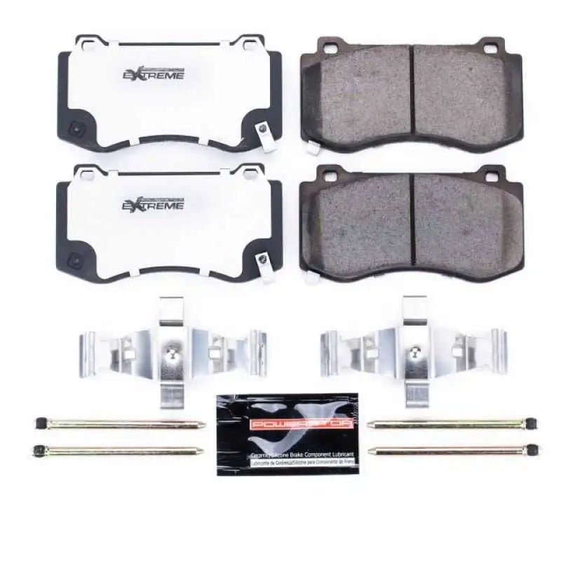 Power Stop 05-10 Chrysler 300 Front Z26 Extreme Street Brake Pads w/Hardware z26-1298
