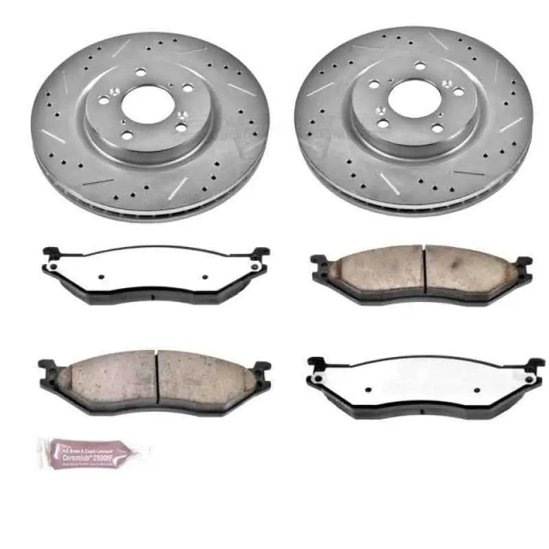 Power Stop 05-16 Ford F-450 Super Duty Front Z36 Truck & Tow Brake Kit k5964-36
