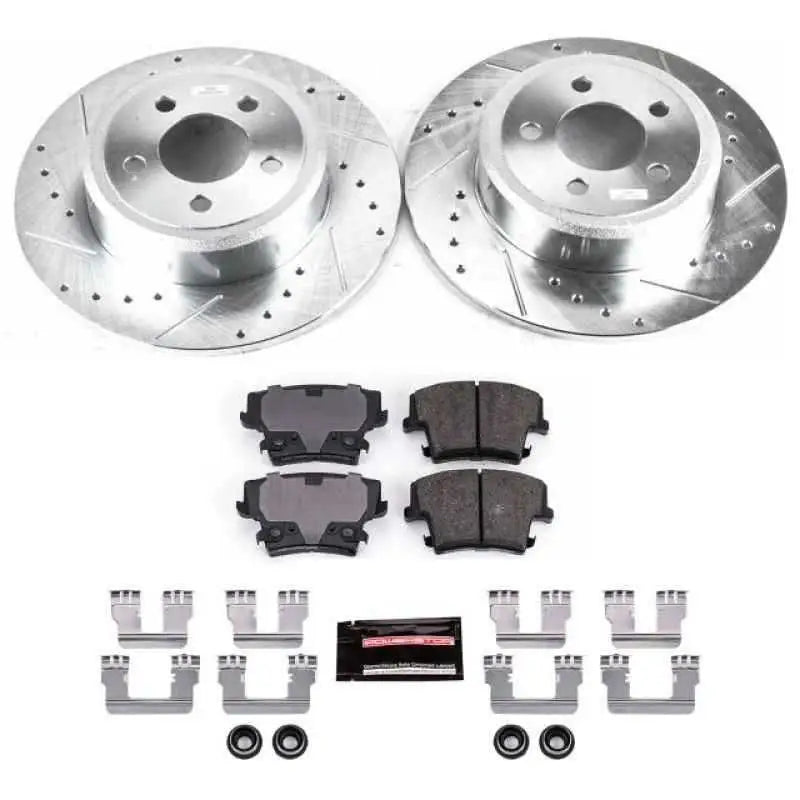 Power Stop 05-19 Chrysler 300 Rear Z23 Evolution Sport Brake Kit k1719