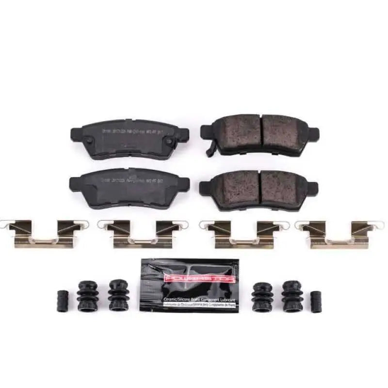 Power Stop 05-19 Nissan Frontier Rear Z23 Evolution Sport Brake Pads w/Hardware z23-1100