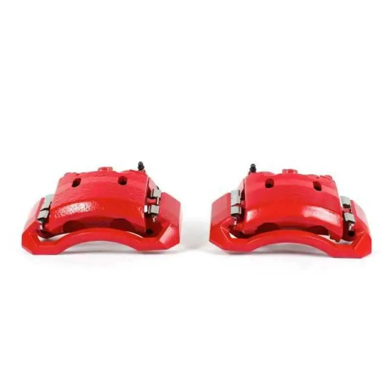 Power Stop 06-08 Dodge Ram 1500 Front Red Calipers w/Brackets - Pair s4890
