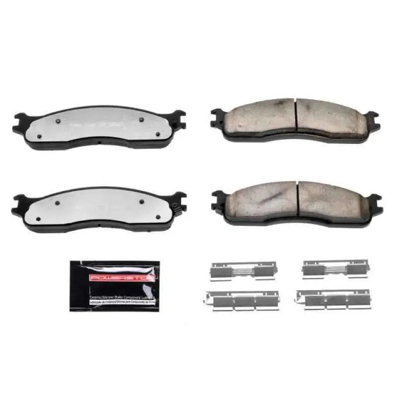 Power Stop 06-08 Dodge Ram 1500 Front Z36 Truck & Tow Brake Pads w/Hardware z36-965