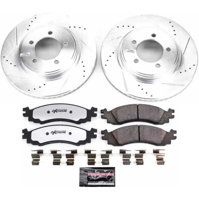 Power Stop 06-10 Ford Explorer Front Z36 Truck & Tow Brake Kit K1441-36