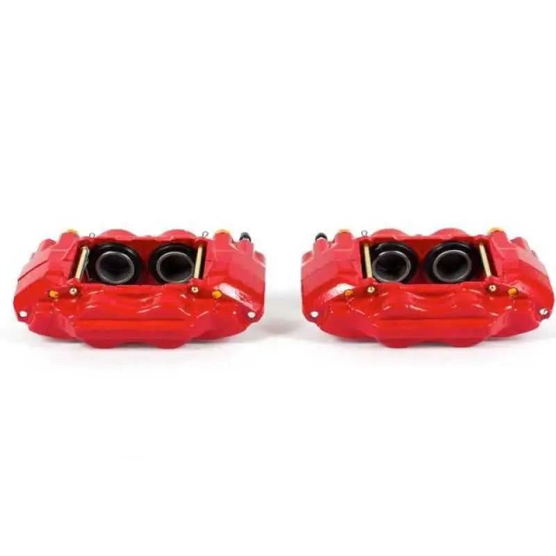 Power Stop 06-10 Hummer H3 Front Red Calipers w/o Brackets - Pair s5018