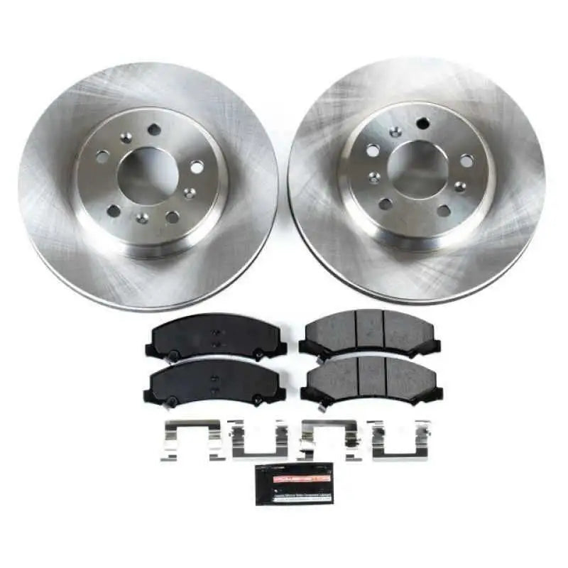 Power Stop 06-11 Buick Lucerne Front Autospecialty Brake Kit koe1437