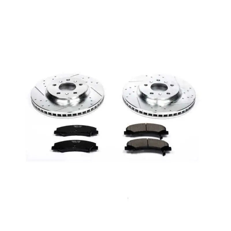 Power Stop 06-11 Buick Lucerne Front Z23 Evolution Sport Brake Kit K1437