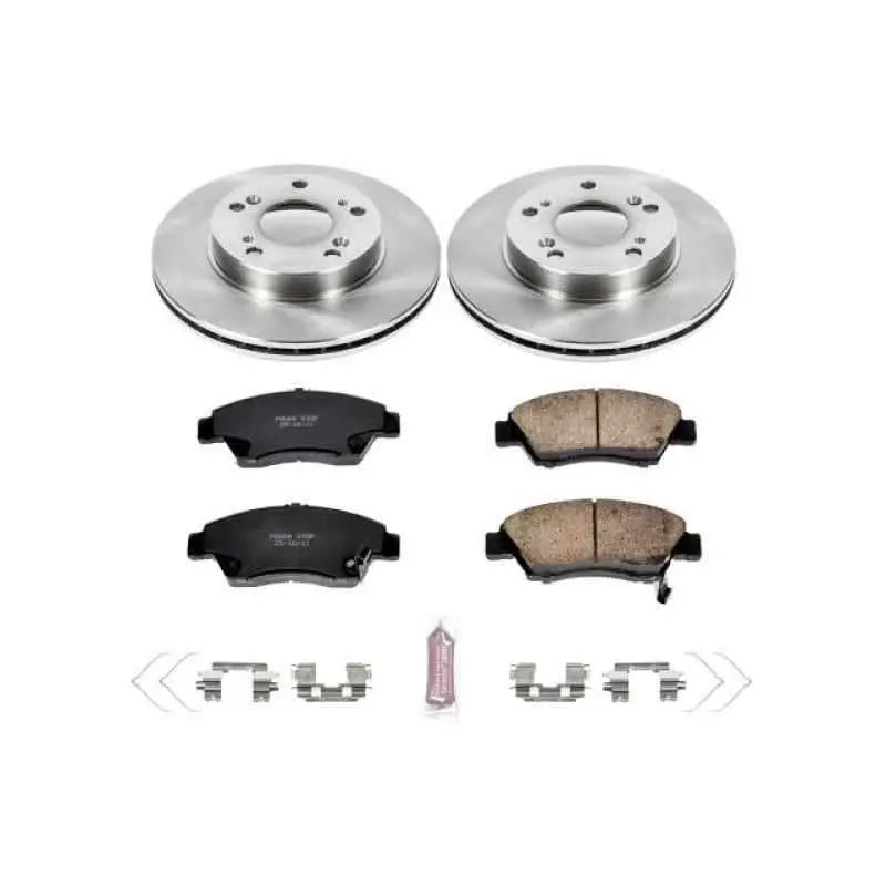 Power Stop 06-11 Honda Civic Front Autospecialty Brake Kit koe2389
