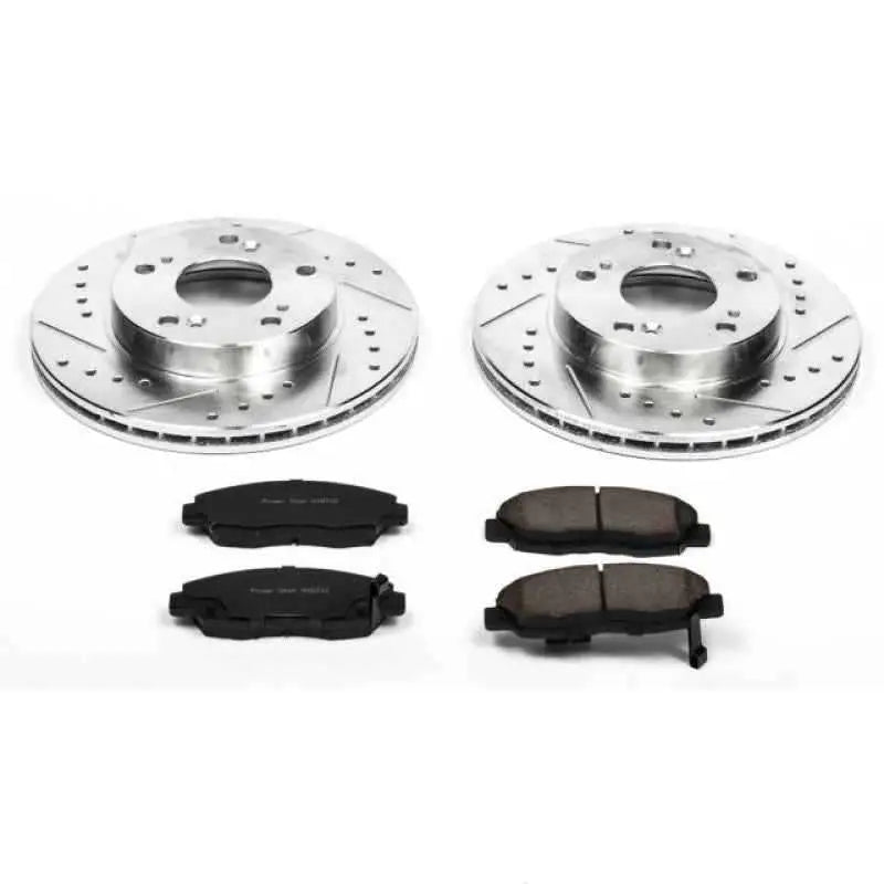 Power Stop 06-11 Honda Civic Front Z23 Evolution Sport Brake Kit k2384