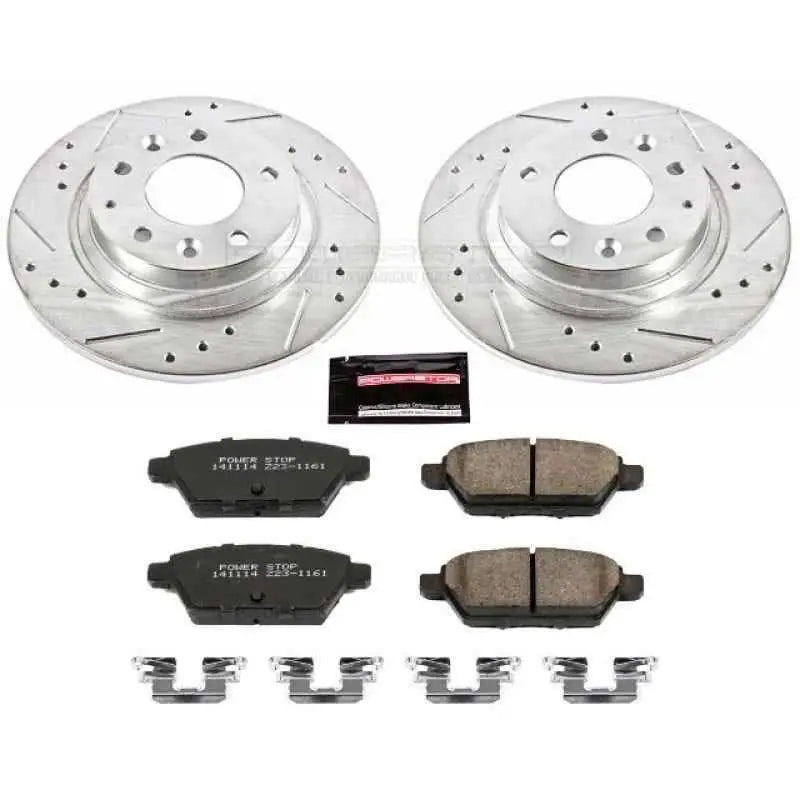 Power Stop 06-12 Ford Fusion Rear Z23 Evolution Sport Brake Kit k2450