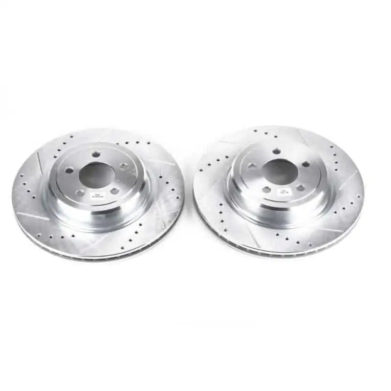 Power Stop 06-18 Dodge Charger Rear Evolution Drilled & Slotted Rotors - Pair AR8371XPR