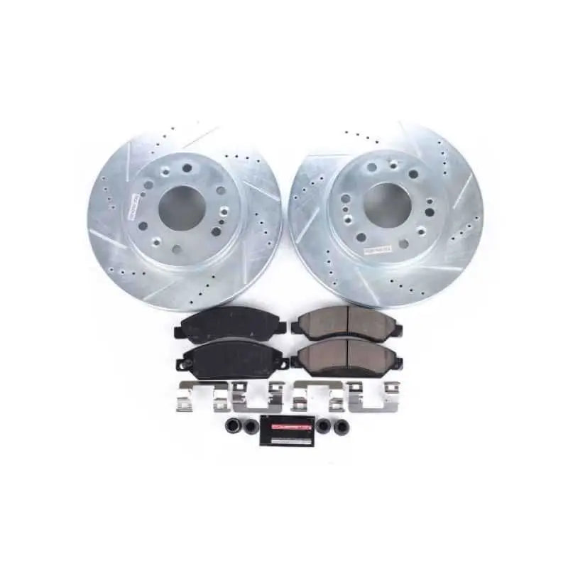 Power Stop 07-08 Cadillac Escalade Front Z23 Evolution Sport Brake Kit k2067