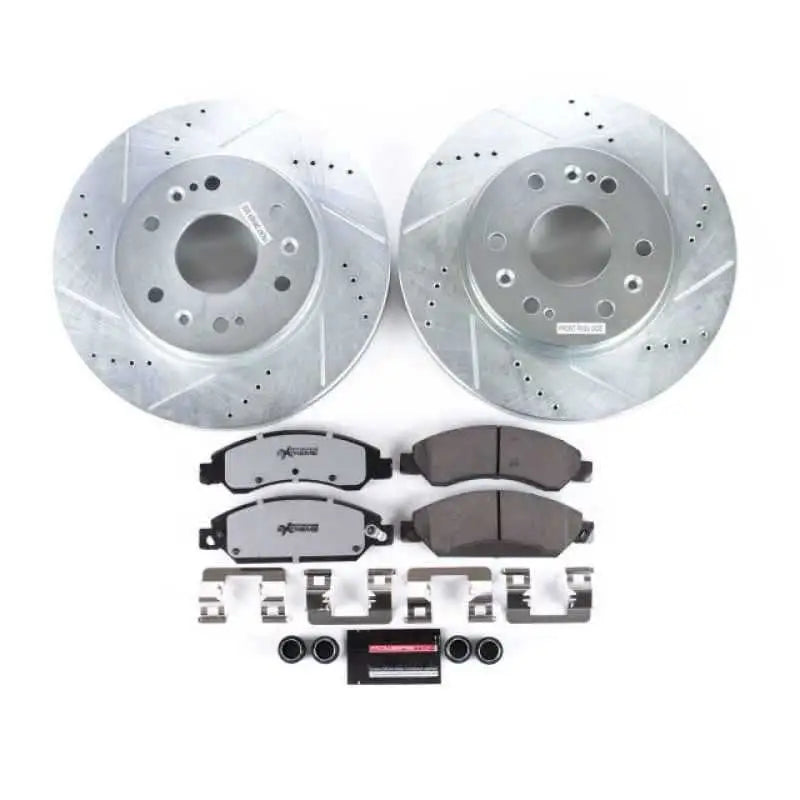 Power Stop 07-08 Cadillac Escalade Front Z36 Truck & Tow Brake Kit k2067-36