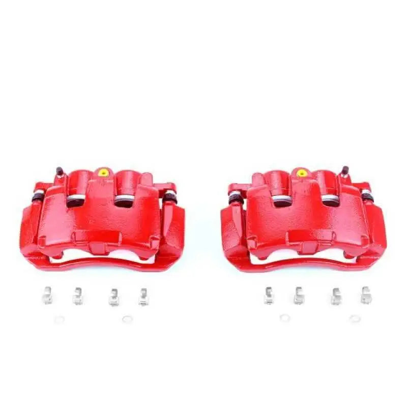 Power Stop 07-09 Chrysler Aspen Front Red Calipers w/Brackets - Pair s5054